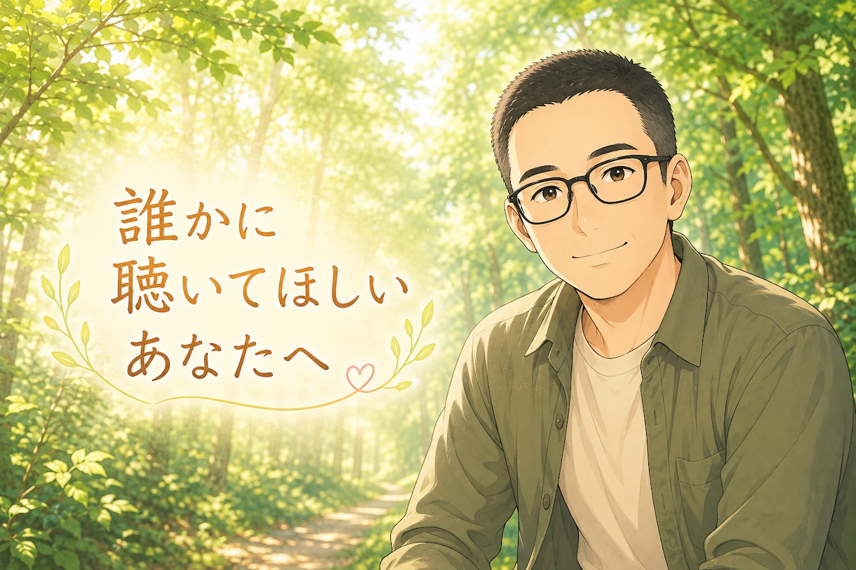 平日の日中限定！あなたのお話をじっくり聴きます 私が優しく寄り添います。だから一人で抱え込まないで。 イメージ1