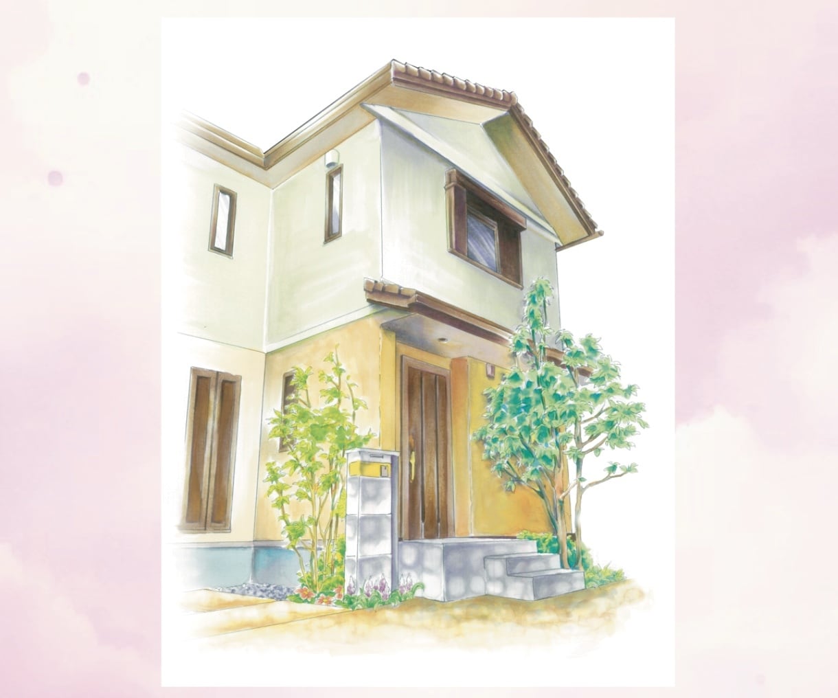 不動産・店舗の景観・背景画・風景イラスト作成します 建築や自然の絵をご要望のタッチで作画！室内屋内描写もお任せ！ イメージ6