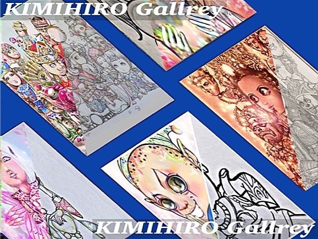 嫌でも人の記憶に残るような名刺作ります １００万円以上の価格がつくKIMIHIROの作品を名刺に！ イメージ2