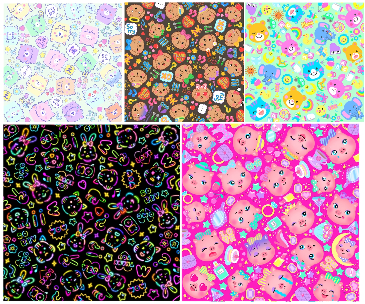 あなただけのおしゃれでかわいい絵文字を作成します ハイクオリティでおしゃれでかわいい絵文字を作成します♪ イメージ2