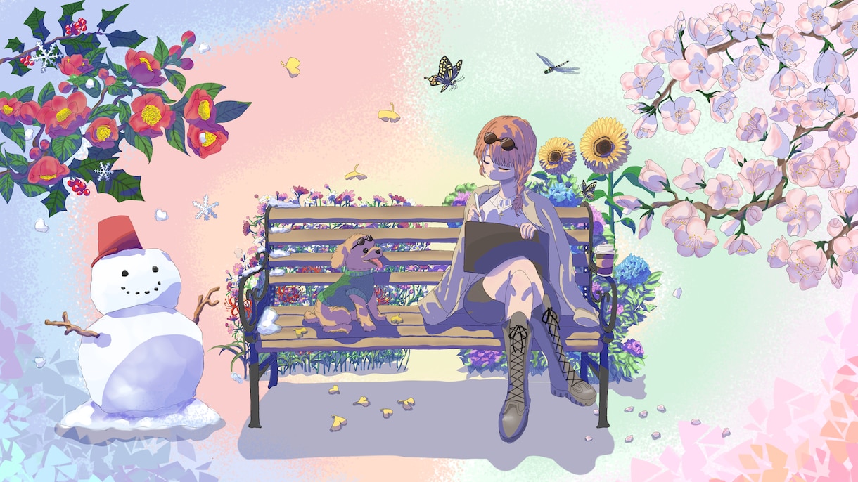 SNSアイコン・配信向けイラスト描きます ミニキャラ・動物・配信者様向けイラストも対応可能です！ イメージ2