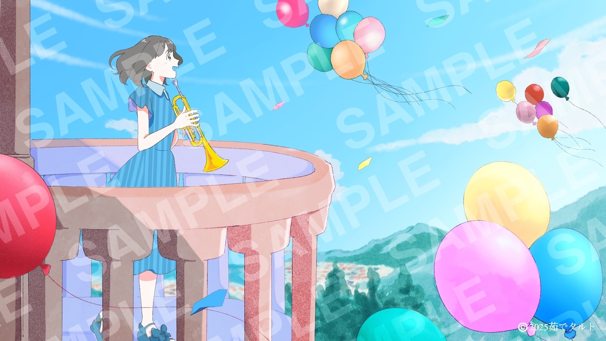 アニメ調でMV背景イラストを描きます MV背景の経験あり。あなたの作風に寄り添ったイラストにします イメージ3