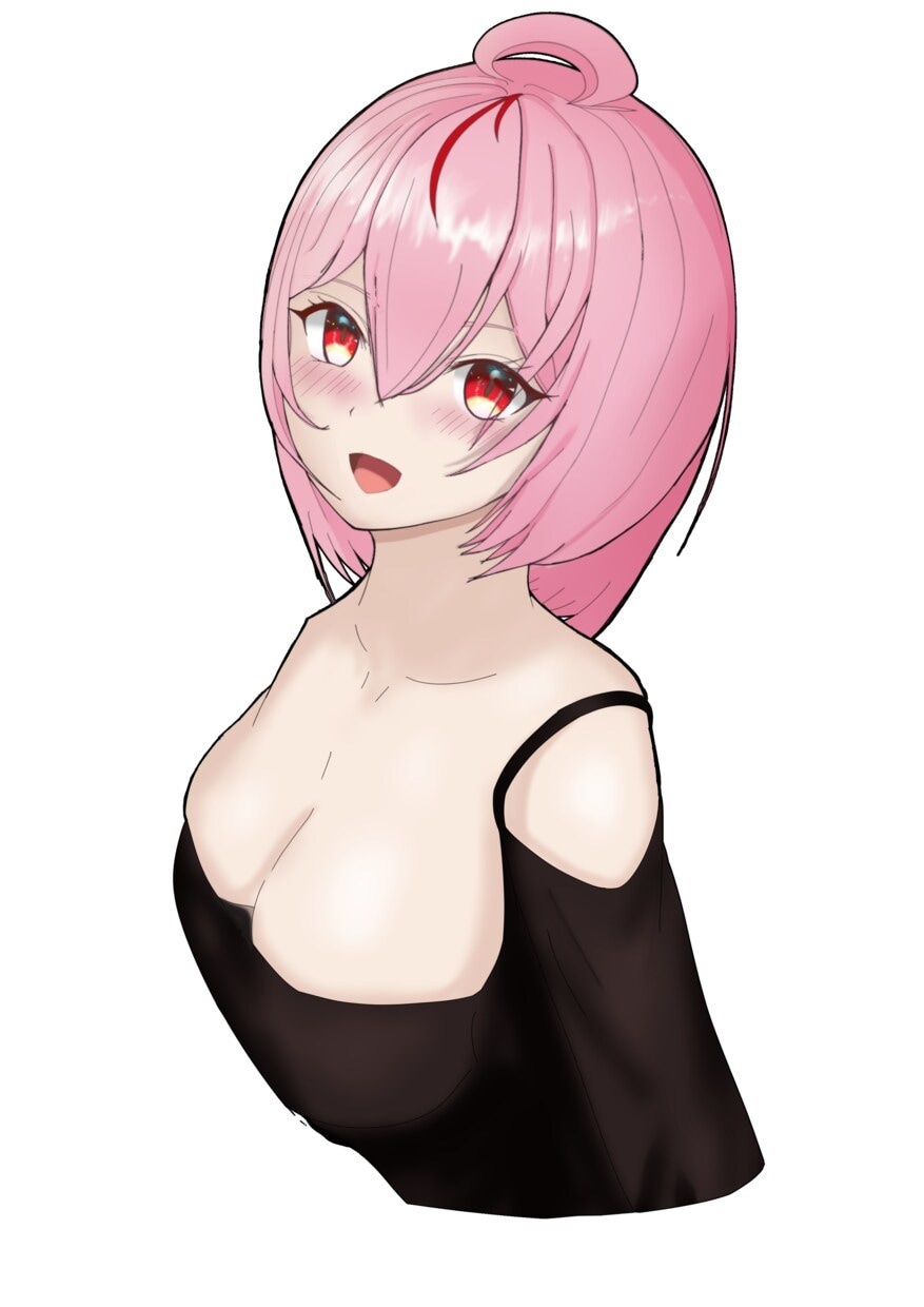 個人・Vtuber対応！女の子イラスト制作します 【バストアップ～】 / 動画サムネ・グッズ・立ち絵も対応！ イメージ6