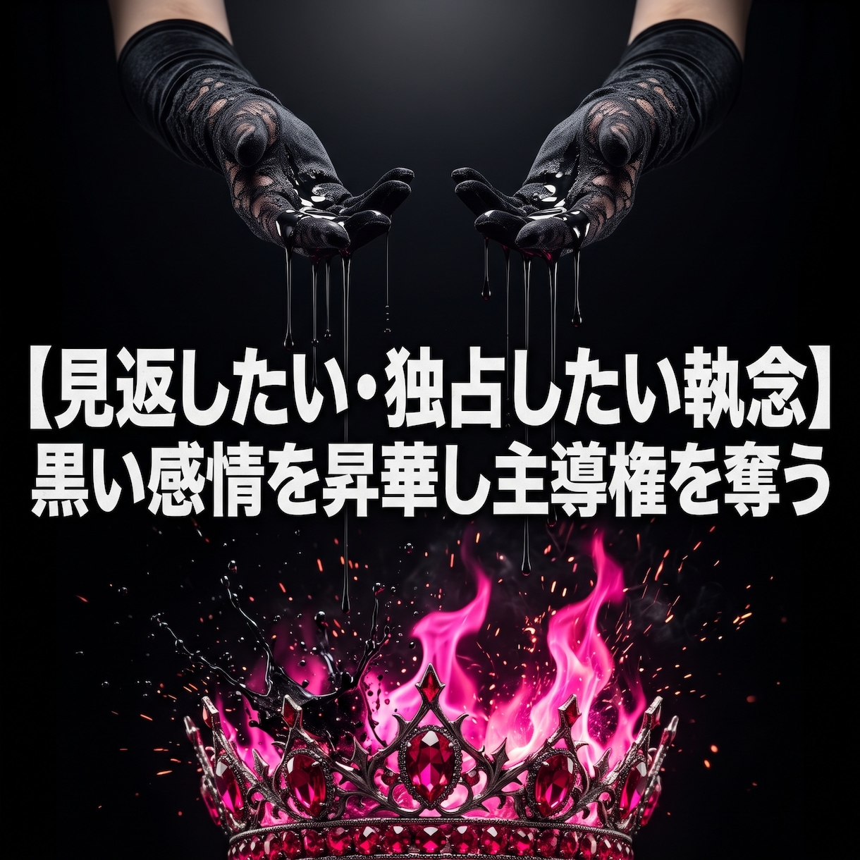 誰にも言えない本音や悩みを昇華し主導権を奪います 綺麗事は不要。腹の底のドス黒い本音を最強の魔力へと変える イメージ1
