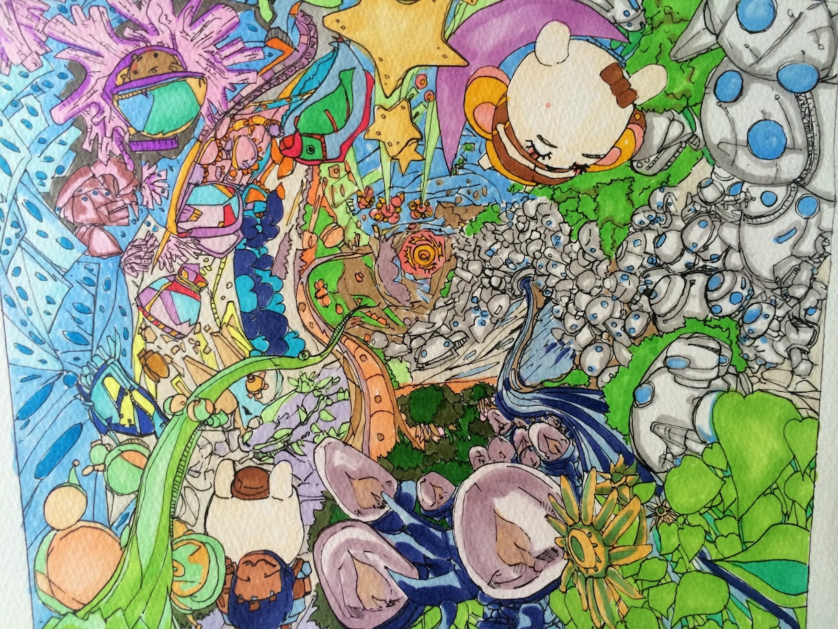 絵を描いていきますよー。 イメージ2