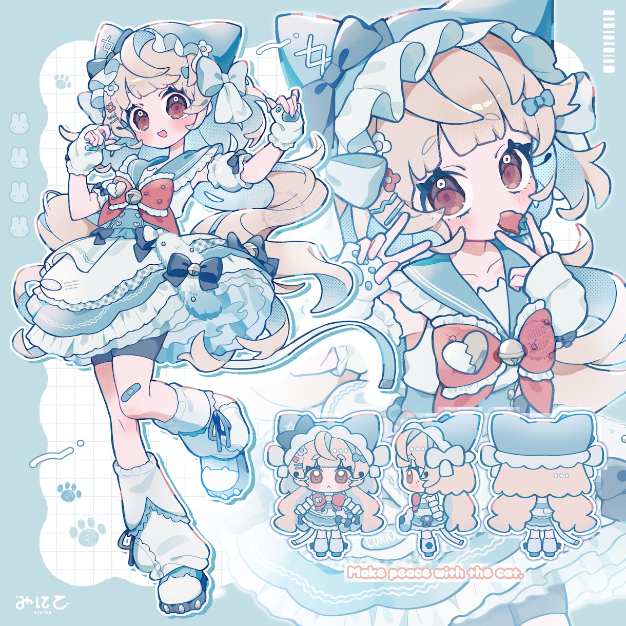 ポップで目を引くイラストを描きます グッズ等にも使えるふわふわポップな全身イラストを描きます！ イメージ2