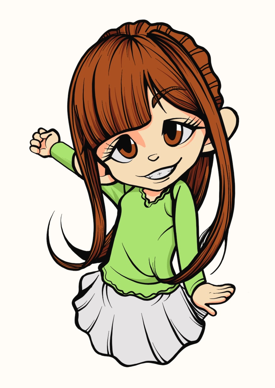 かわいい似顔絵、お描きます 見て楽しい、もらってうれしい、似顔絵をご提供いたします イメージ8