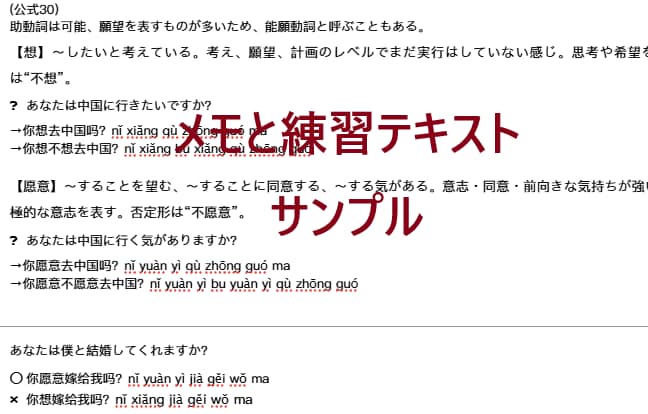 STEP1　中国語初級文法＋日常会話が学べます HSK3級レベル、京都で宿を営むネイティブ講師。講師歴8年 イメージ7