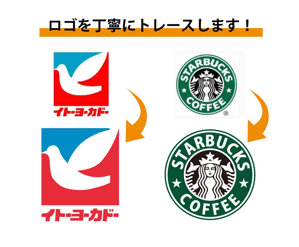画像から丁寧にトレース、データ化します 初めての方も安心してお任せください！親切丁寧に対応いたします イメージ2