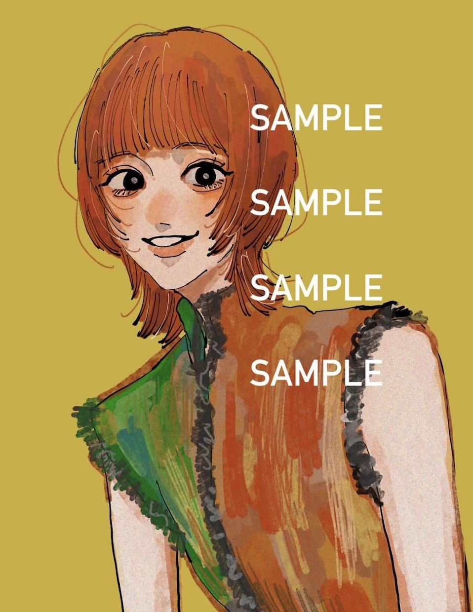 オシャレで個性的なアイコンイラストを制作します あなたの個性を最大限に活かした一枚を イメージ6
