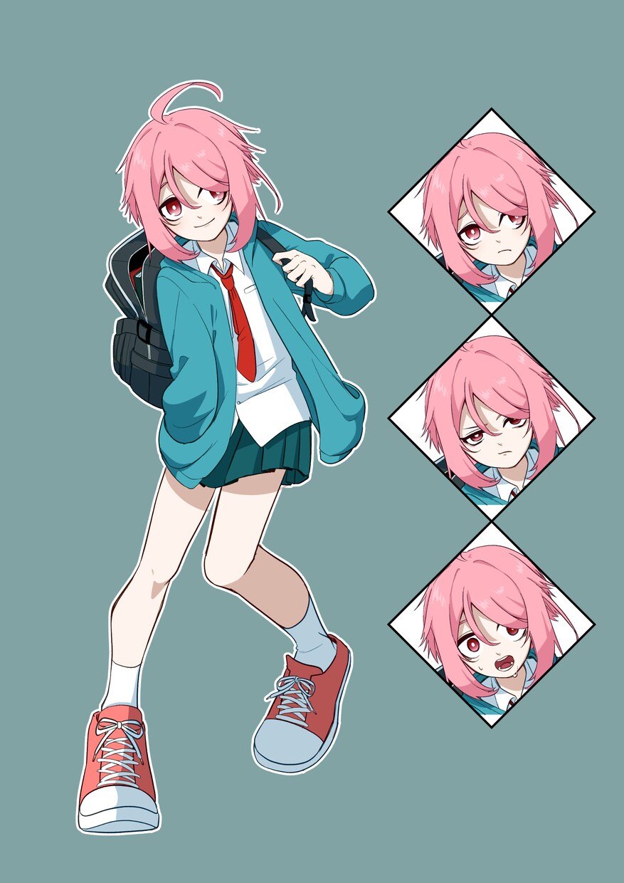 TRPG等で使える立ち絵のイラストを制作致します アニメ風のかわいいイラストが得意です イメージ1