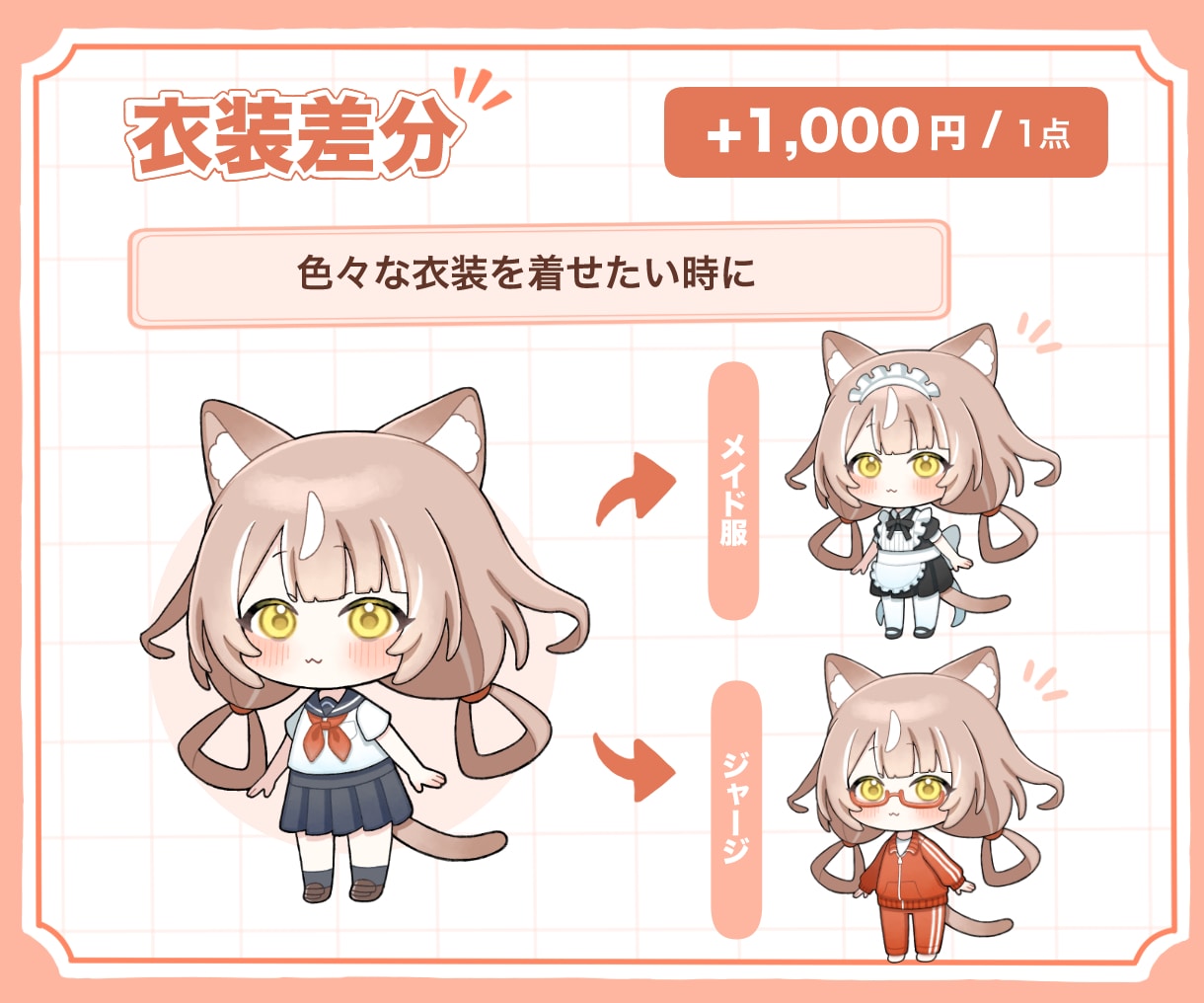 商用・個人OK〜「癒やしミニキャラ」作ります 初めてでも安心！完全オーダーメイドで制作 イメージ9