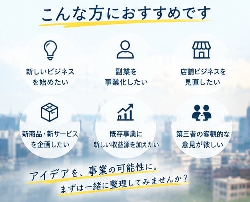そのビジネス、商売になりますか？壁打ちします 新規事業・副業・店舗・商品企画を第三者の視点で検証 イメージ3