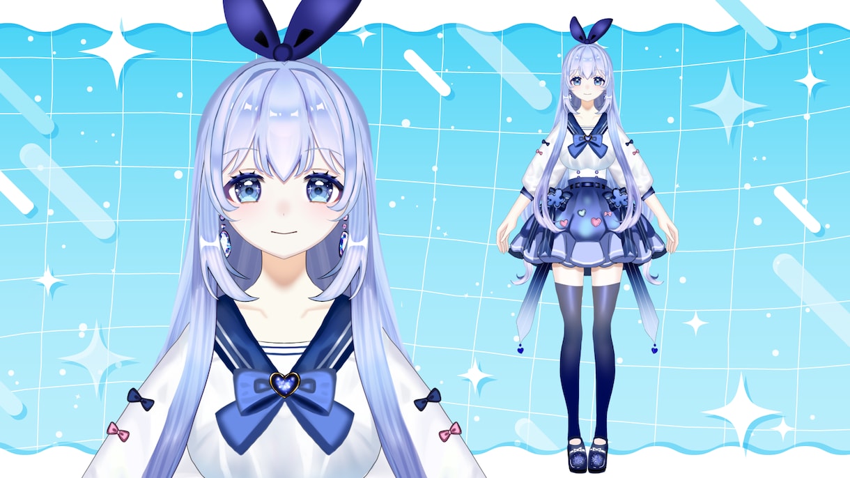 Live2Dモデル制作イラストから一括で制作します イラストの魅力を、そのまま動きへ イメージ5