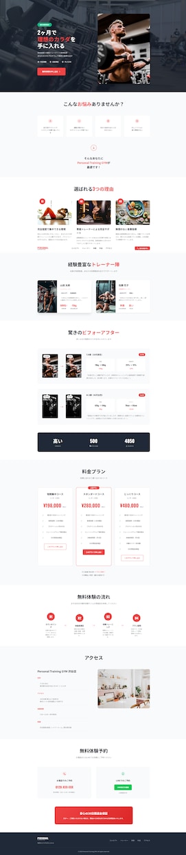 最速即日納品！LP制作を2万円から承ります テストサイトで確認後に承認！安心のLP制作 イメージ5