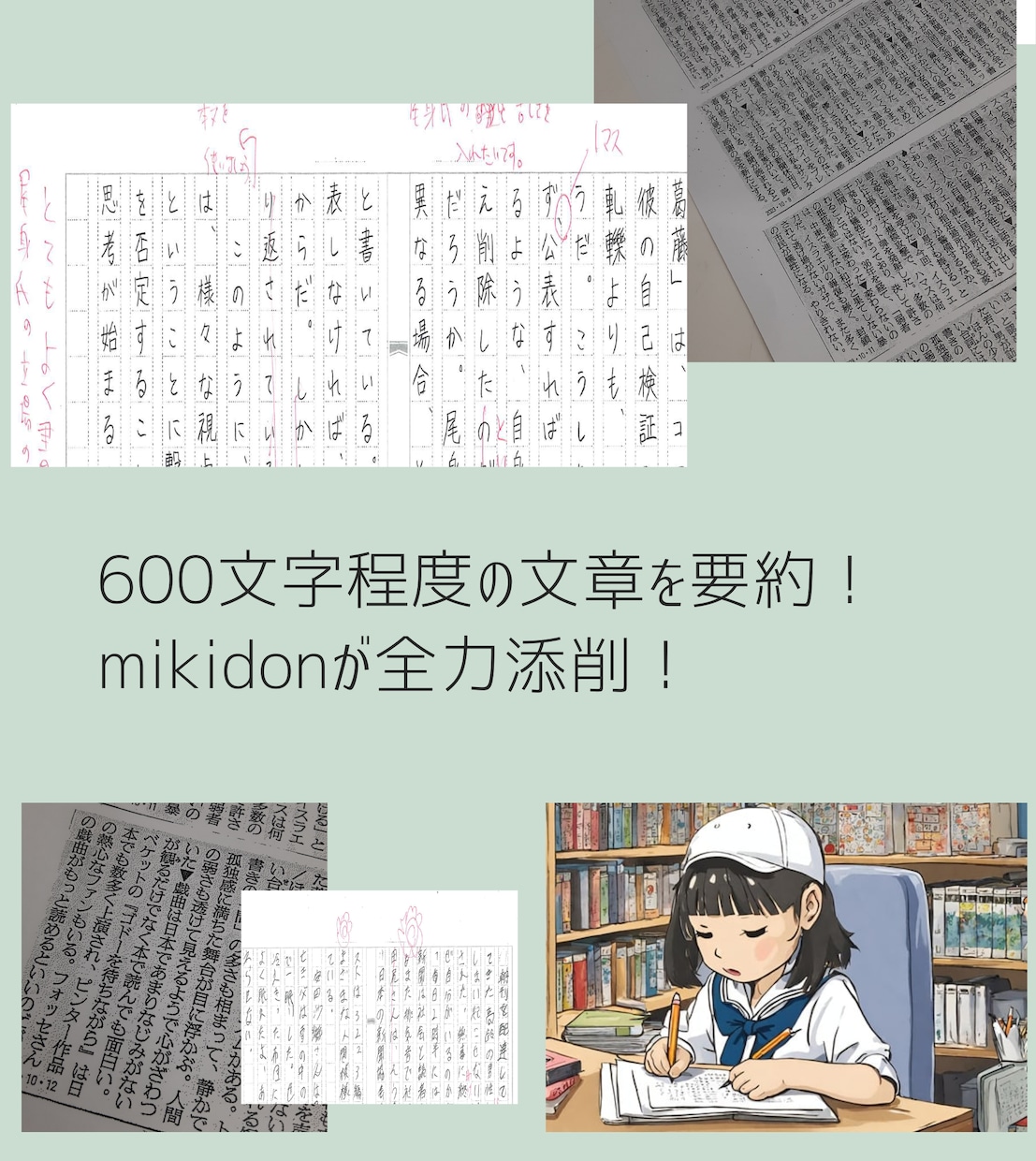 中受国語の成績が急速にアップする 方法を教えます 記述問題、作文・小論文に威力を発揮！簡単【中学受験国語】講座 イメージ2