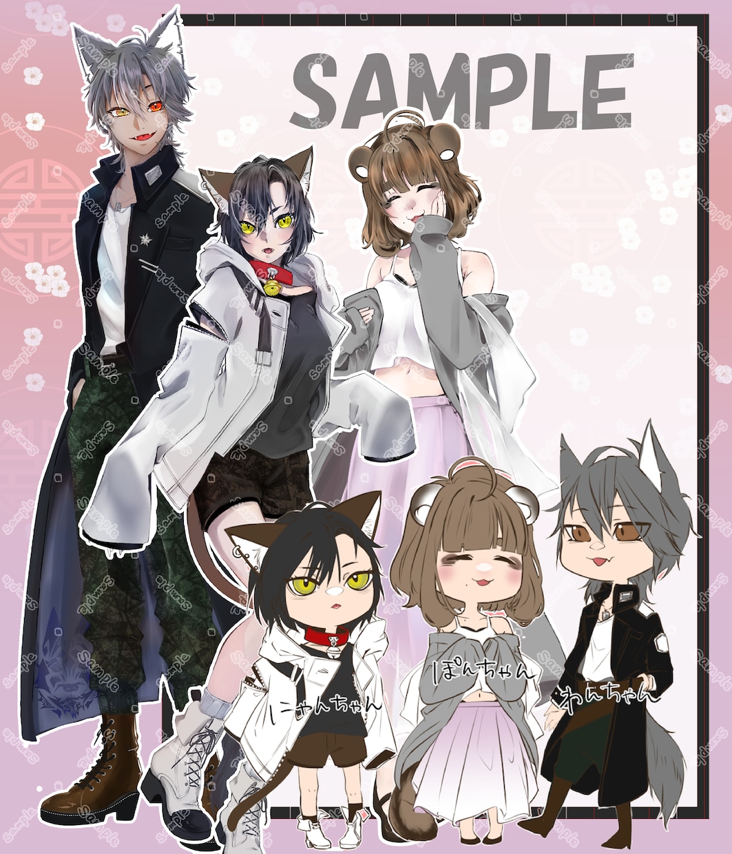 TRPG立ち絵描きます かっこいい・かわいいキャラクターのオーダーメイド イメージ2