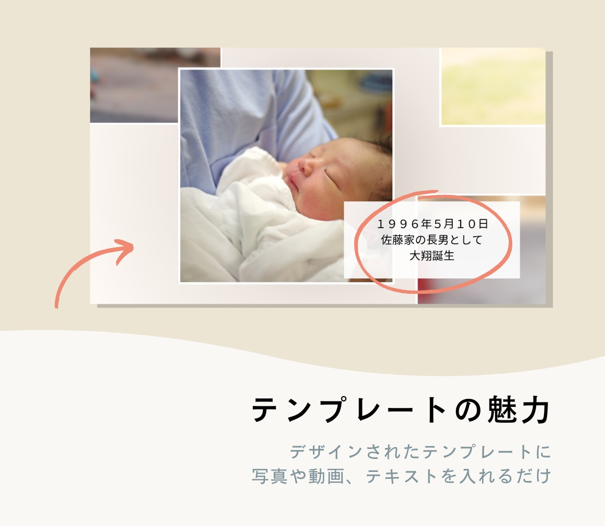 結婚式ムービー❗️自分で作れるテンプレご提供します iPhone/スマホ/PCで簡単ムービー作成！-Calm イメージ2