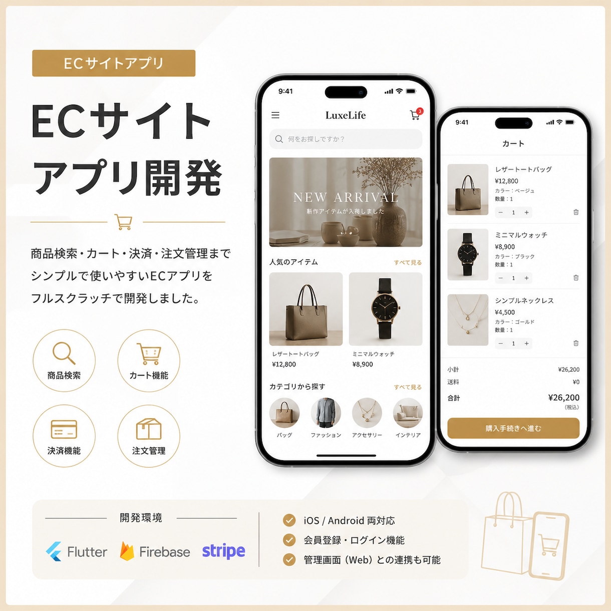 慶應生チームが三万円でどんなアプリでも開発します 【先着3名10万→5万】赤字覚悟のアプリ開発！高品質低価格！ イメージ2