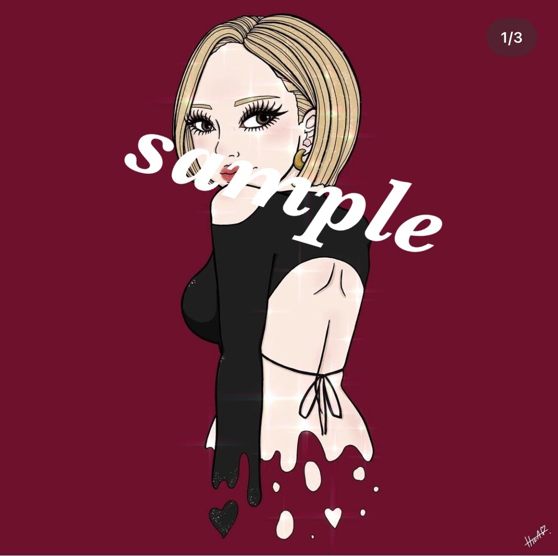KAWAII♡snsアイコン作成します みなさまのアイコンKAWAII♡くさせてください！ イメージ3