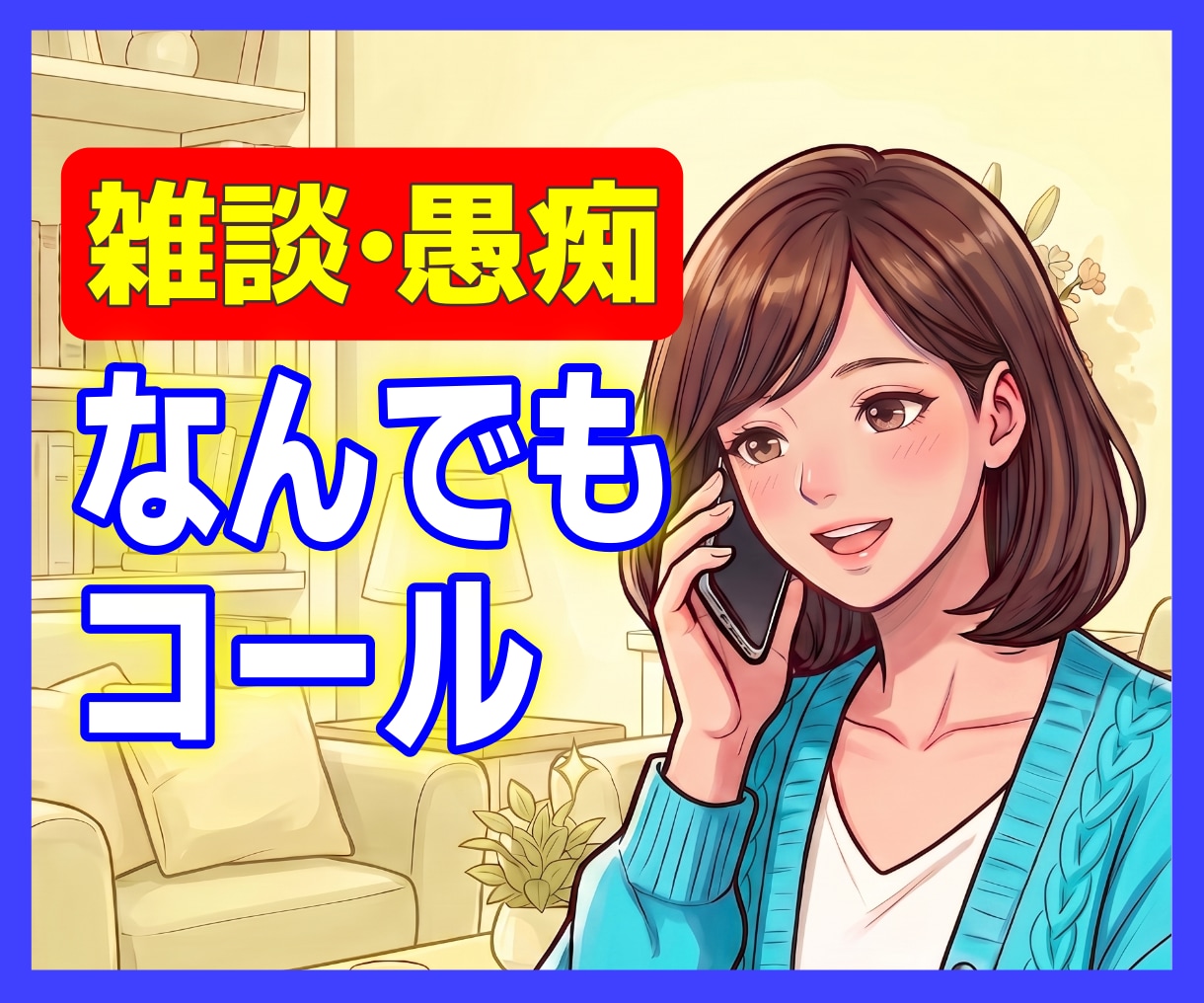 今すぐ話したい方へ♡優しく寄り添う雑談カフェします 小さなモヤモヤ、ここに置いていきませんか？ イメージ1