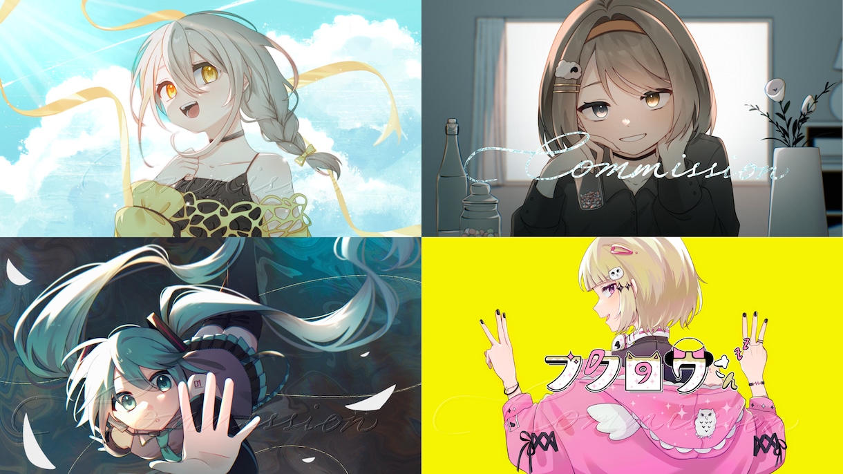 ボカロ・音楽作品向け◎魅せるMV一枚絵を制作します 歌ってみた・オリジナル曲・CD配信ジャケット・キービジュアル イメージ4