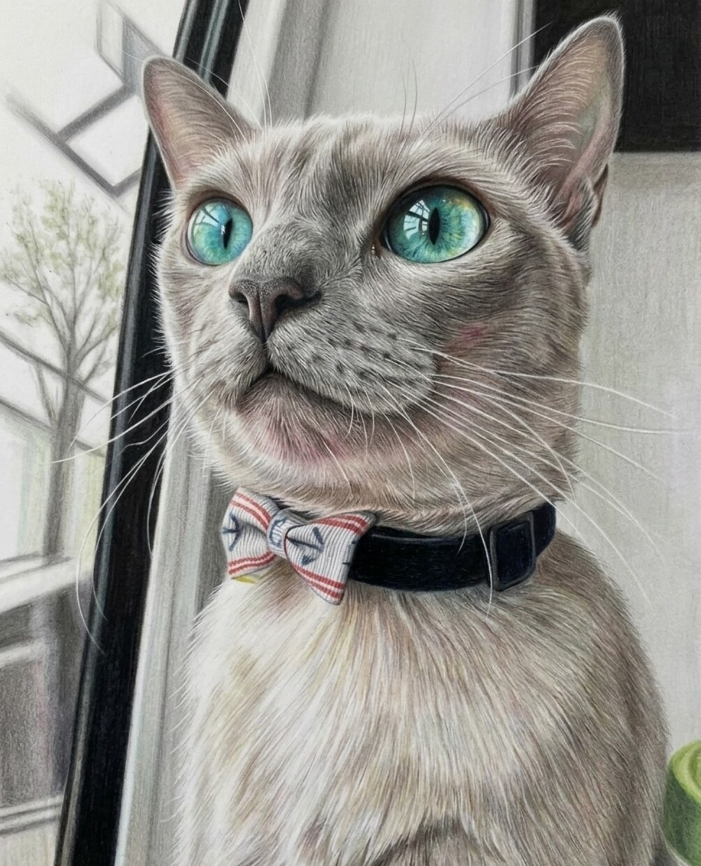 色鉛筆でリアルな動物を描きます 動物園取材×解剖学ベース、毛並み一本まで描き込む本格派 イメージ3