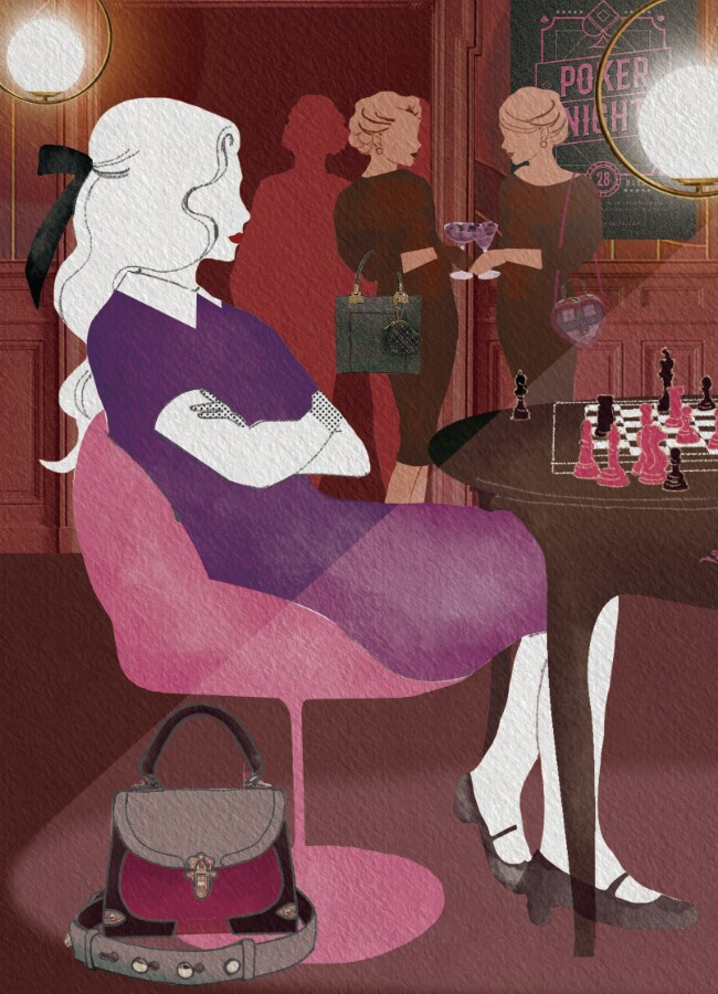 お洒落・大人っぽい　イラスト描きますます 感度のあるイラストをお求めの方へ。挿絵などにもおすすめです。 イメージ3