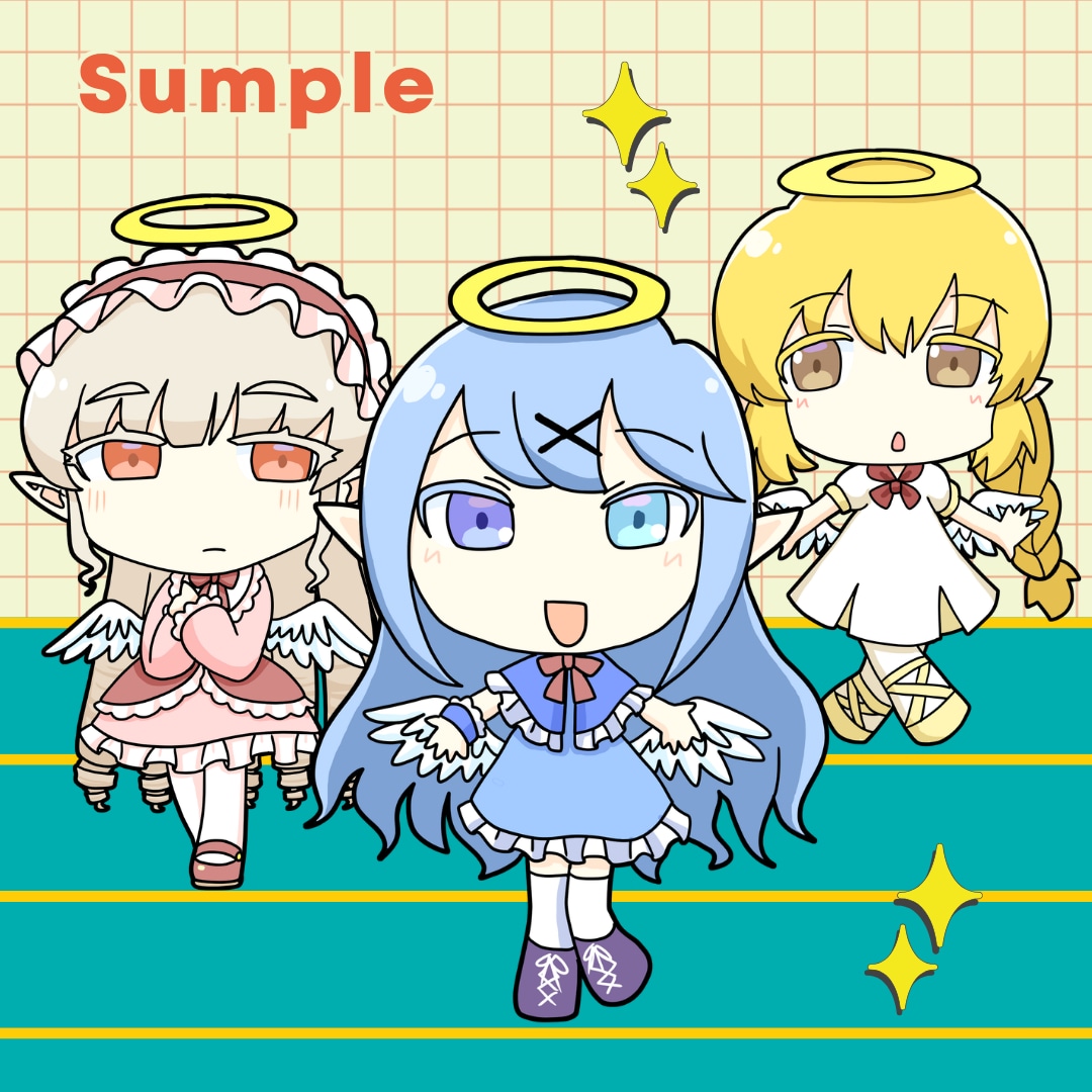 ミニキャラ・SDキャラのイラストお描きします 既存キャラのデフォルメなど、SNSや配信活動でご利用可能！ イメージ2