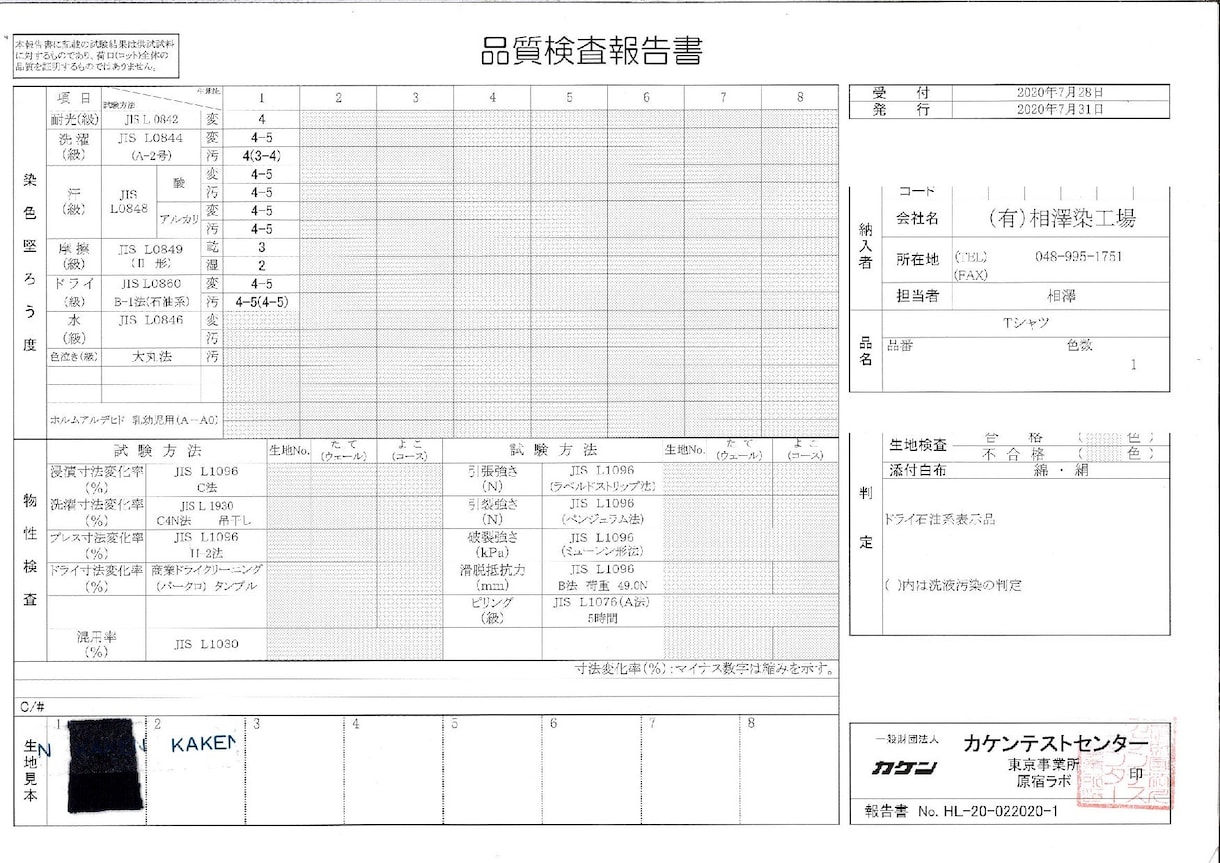 衣類、生地等を藍染で染め直します 藍染印半纏を染める職人による用途にあった藍染 イメージ3