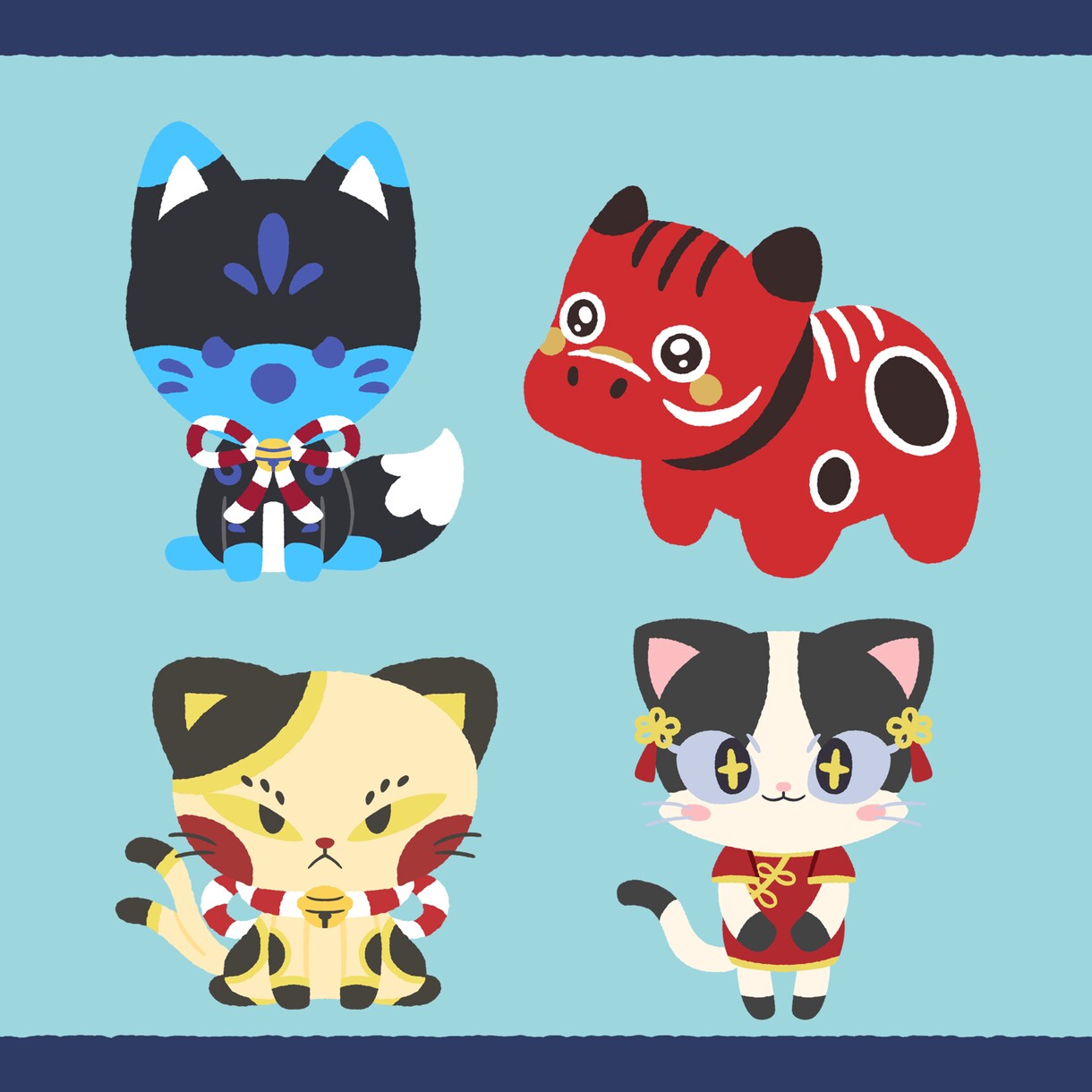 人間キャラをケモノマスコット化します 人間キャラをかわいくケモノマスコット化！ イメージ4