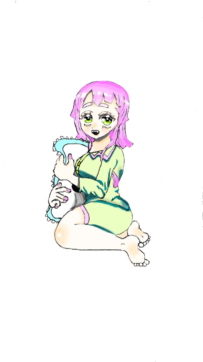 閲覧ありがとうございます。もえ様と言います プリキュアのような絵柄です。一つ一つ丁寧に描きます イメージ1