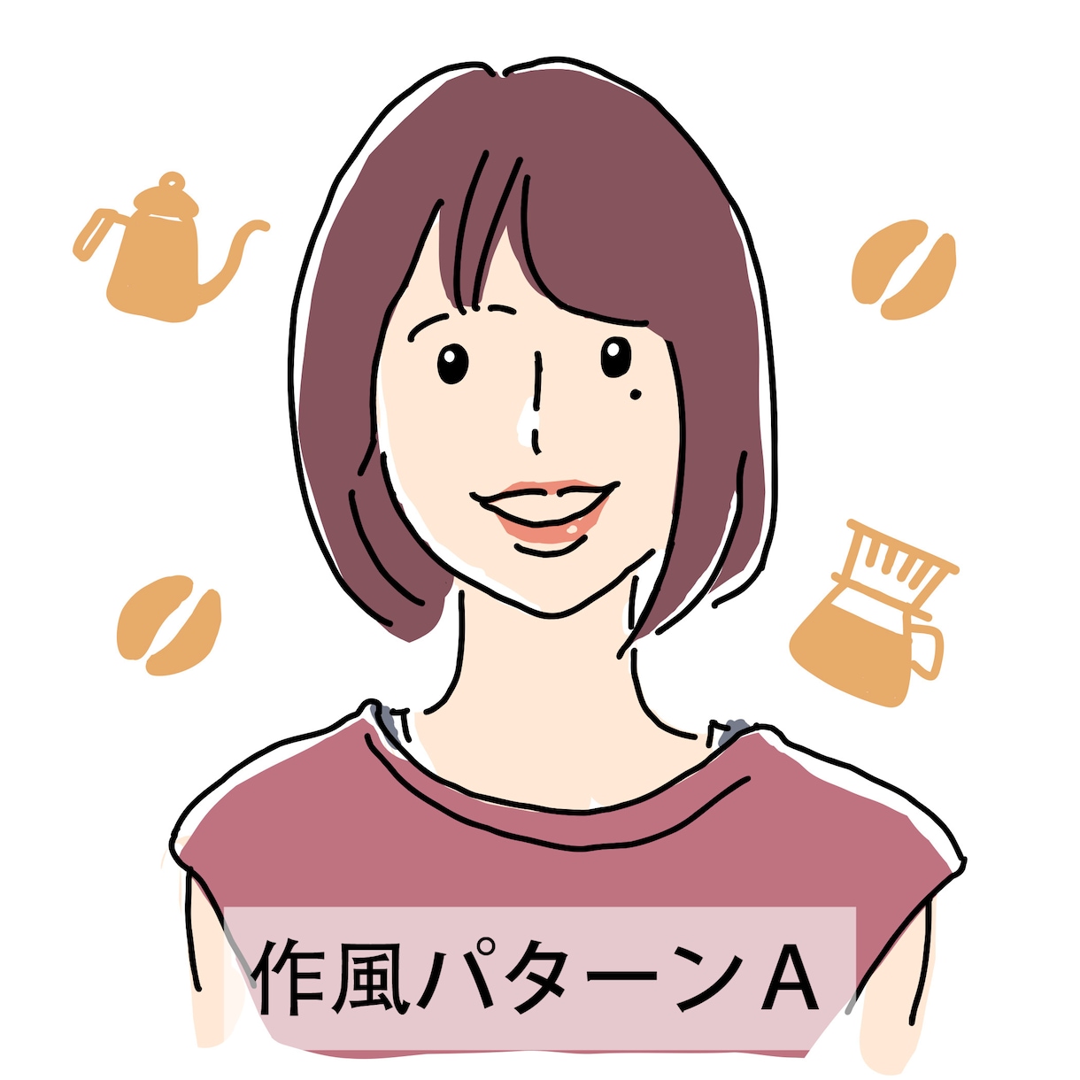 シンプルなビジネス・社内SNS用アイコン作成します 気取らないアイコンであなたらしさと誠実さを伝え、信頼を獲得！ イメージ8