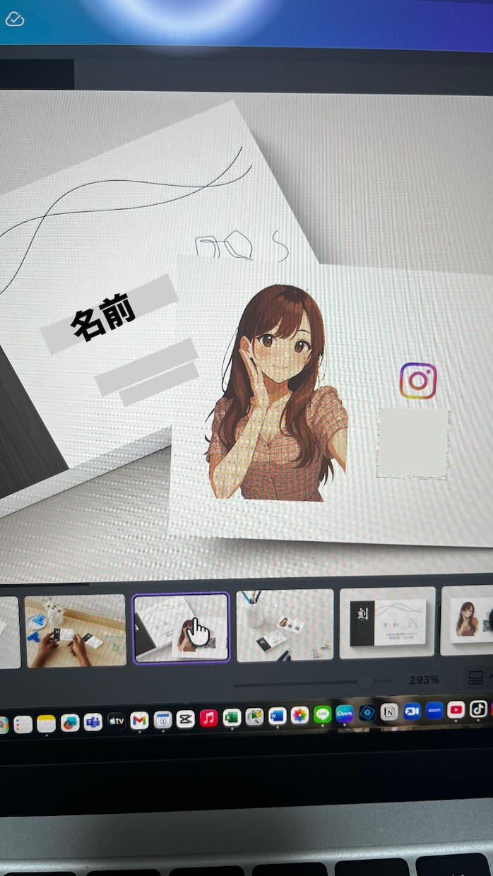 一人一人に寄り添う名刺をつくります 片面両面どちらも同額となります修正は何度でも可能となります イメージ3