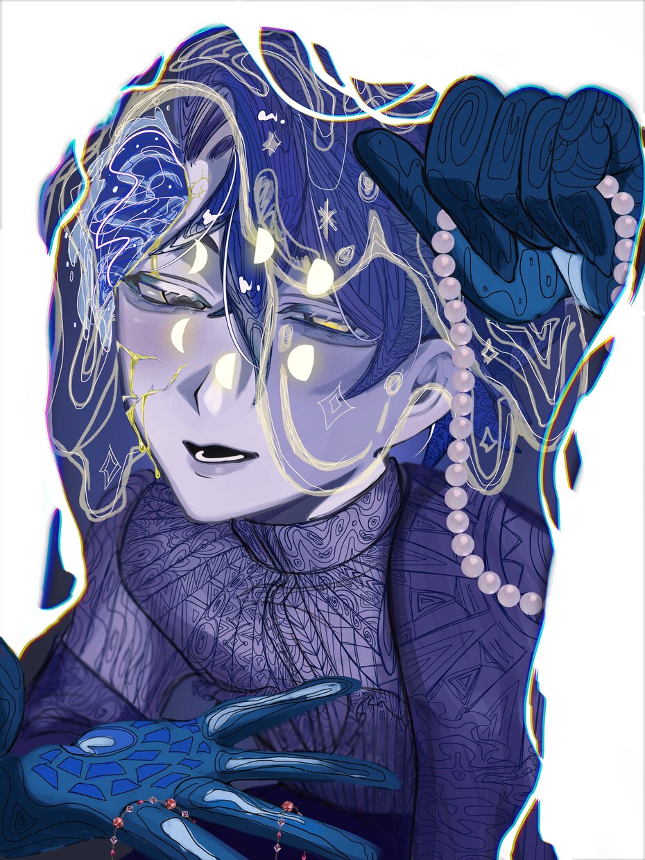 1枚絵を制作します 背景ありの1枚絵の制作をします イメージ4