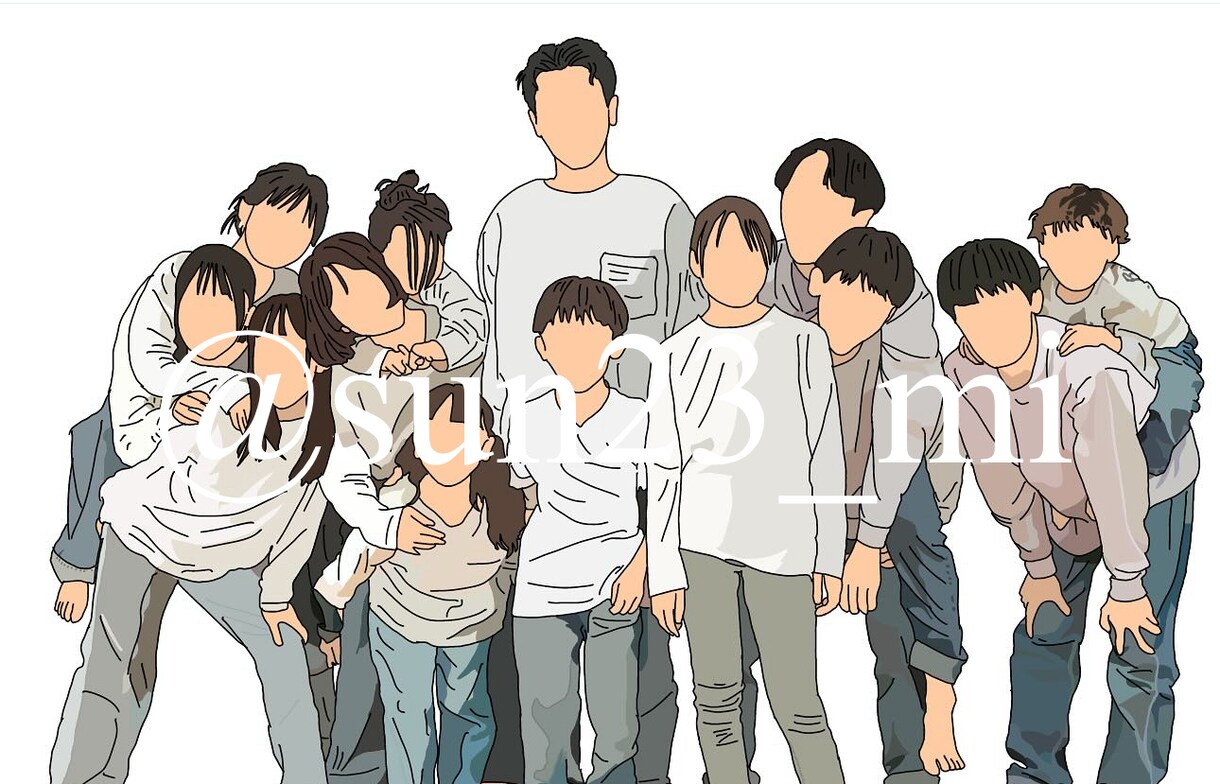 小さいお子様から大人まで老若男女問わず提供致します あなたの1枚と素敵な瞬間をイラストに。 イメージ5