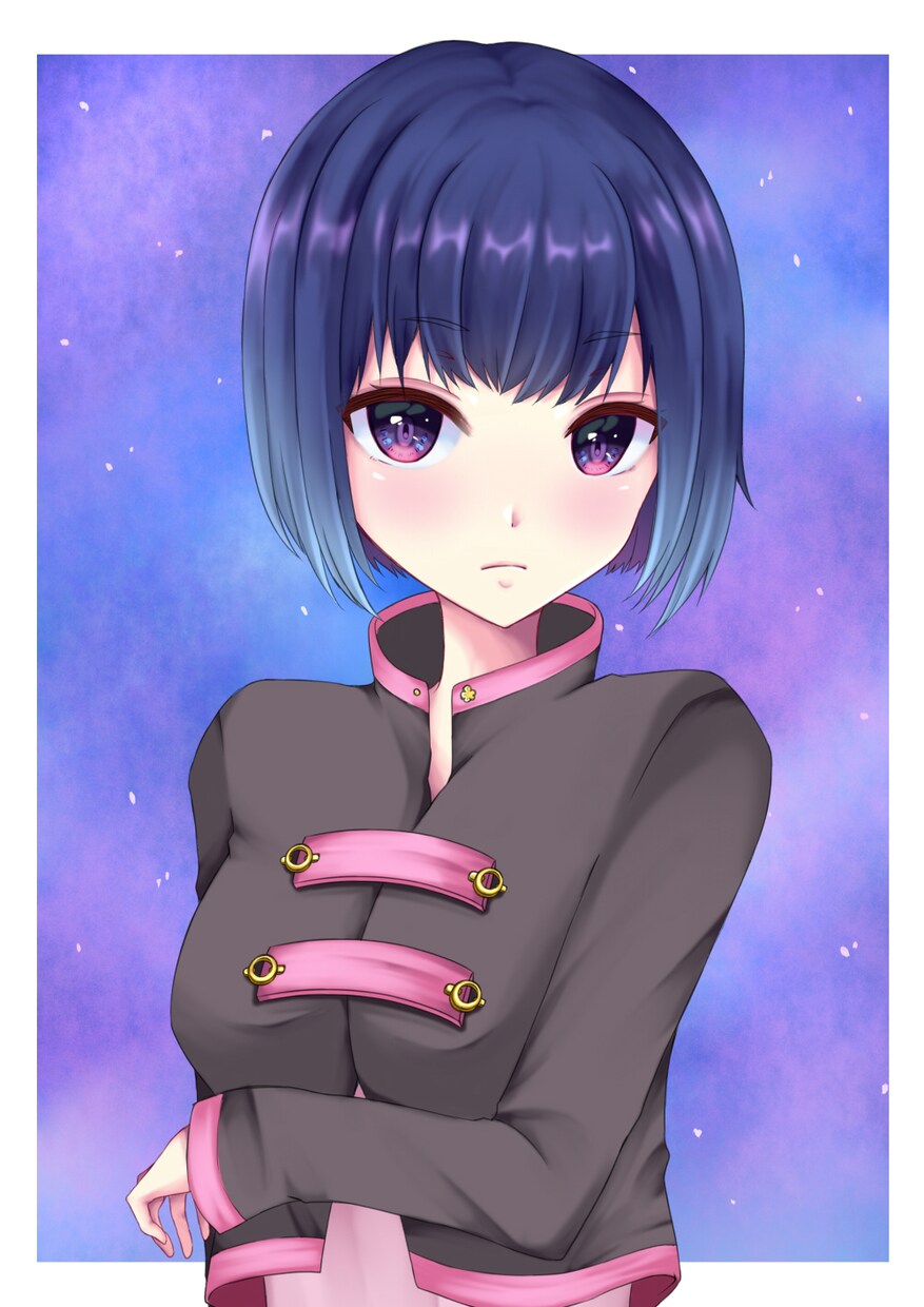キラキラした可愛い女の子描きます あなただけのキラキラした可愛い女の子を描きます！ イメージ4
