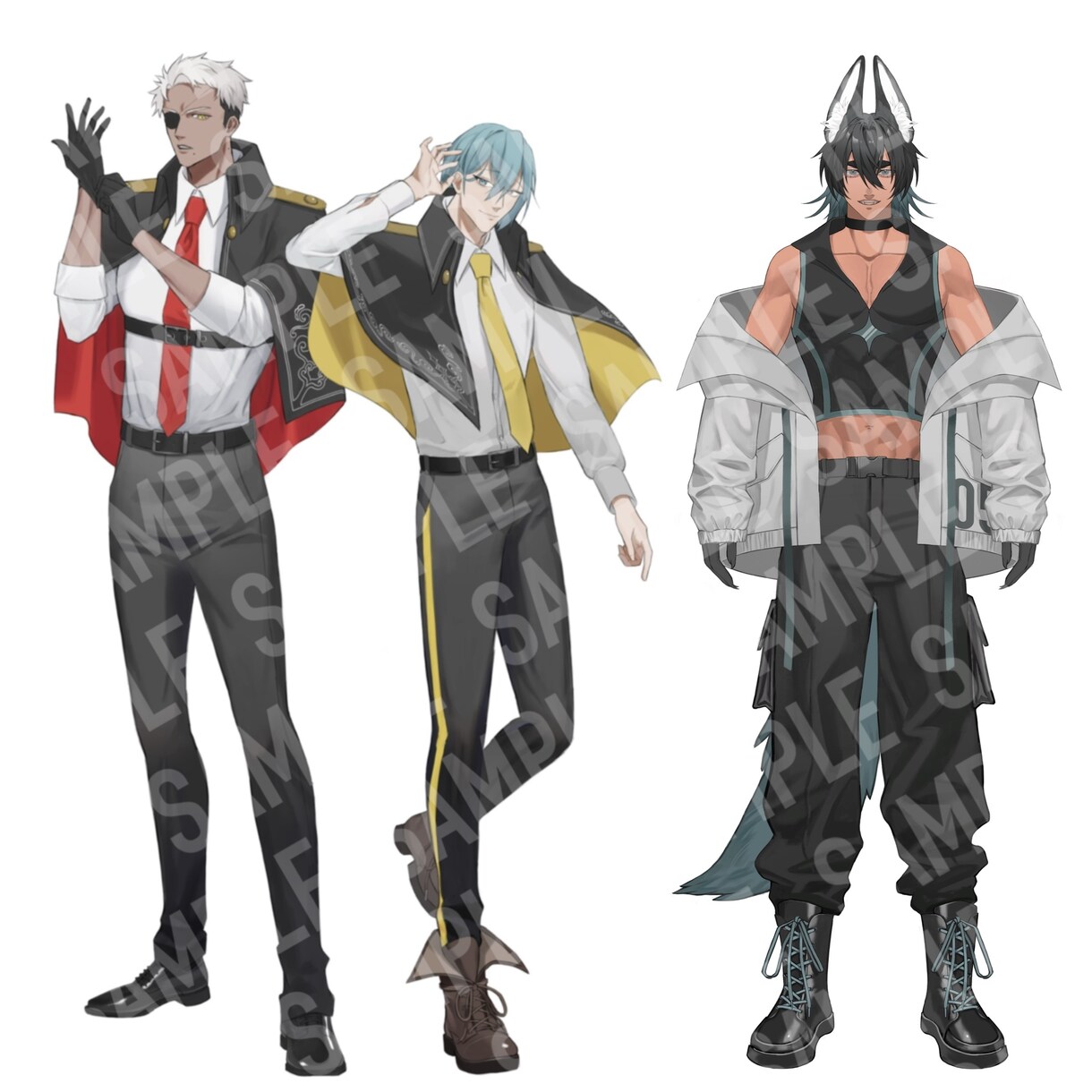 イメージを形に！キャラデザ・立ち絵描きます 配信やTRPG、グッズなどにおすすめ！ イメージ6