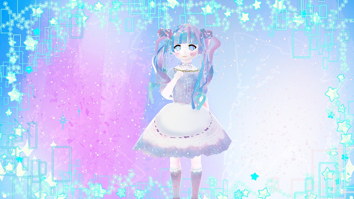 VTuberのキャラのモデリングします VTuberデビューのおてつだいします！ イメージ3