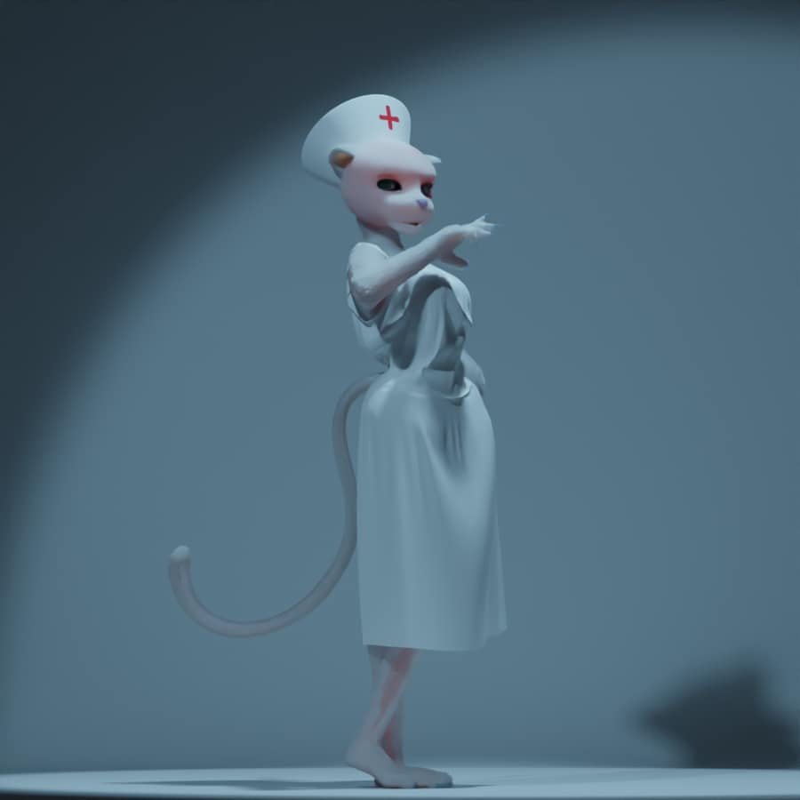 3Dキャラクター：CG技術でビジュアルを作ります SNSのプロフィール/自社IPのプロモーション画像に。 イメージ4