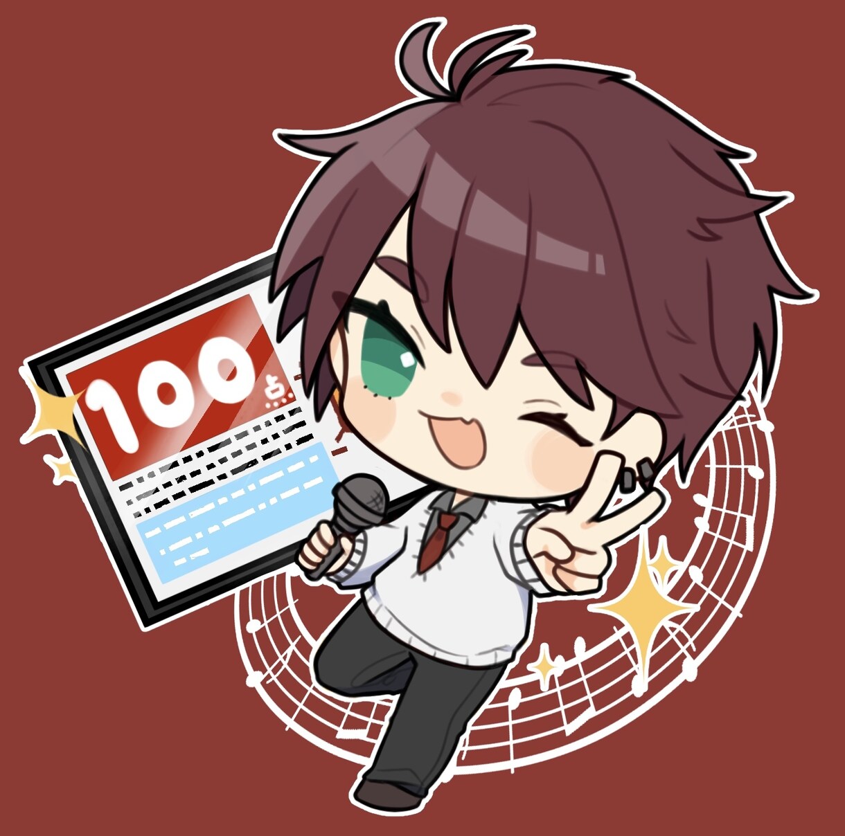 ちまっとかわいい！デフォルメイラスト描きます SNSアイコンやグッズ制作などにどうぞ！ イメージ9