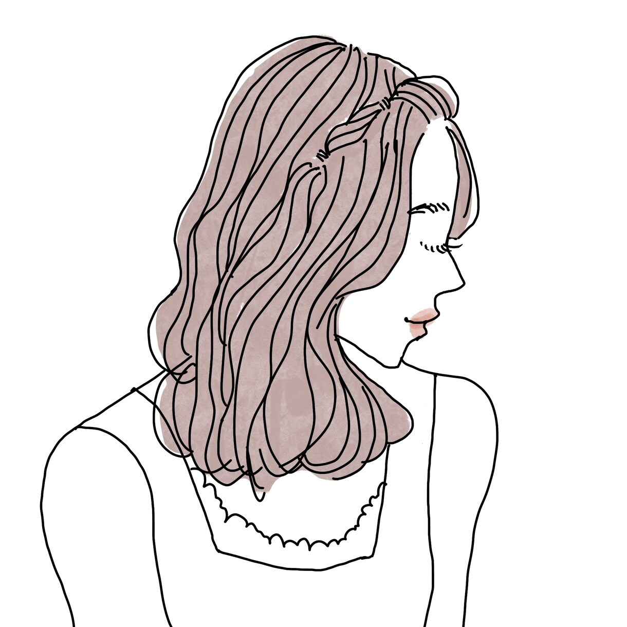 オシャレな線画イラスト描きます 商用利用◎挿絵やSNS利用にもおすすめ！ イメージ6