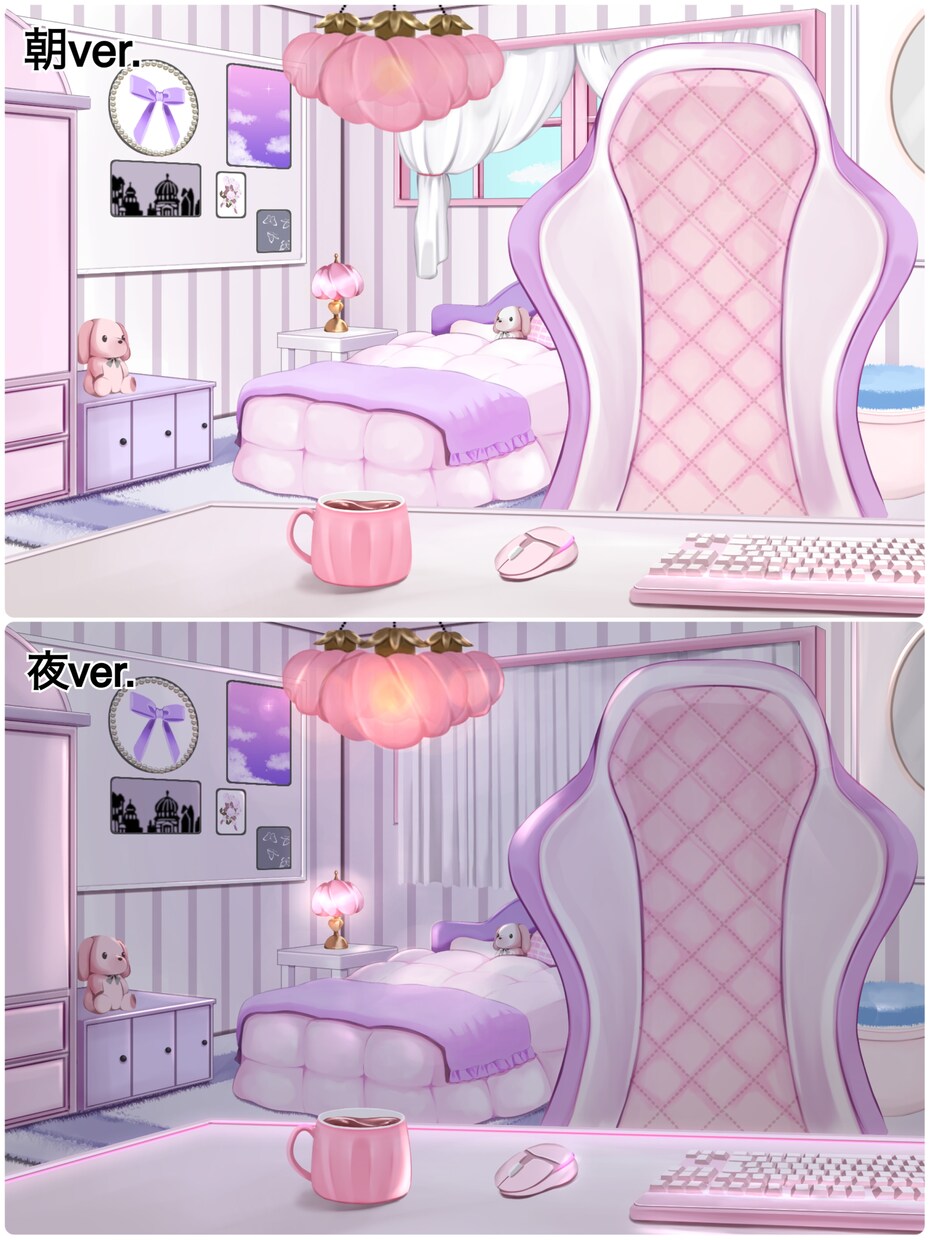 4,000円~  立ち絵から一枚絵まで描きます キャラデザ（VTuber）・SDキャラ・一枚絵・背景 イメージ9