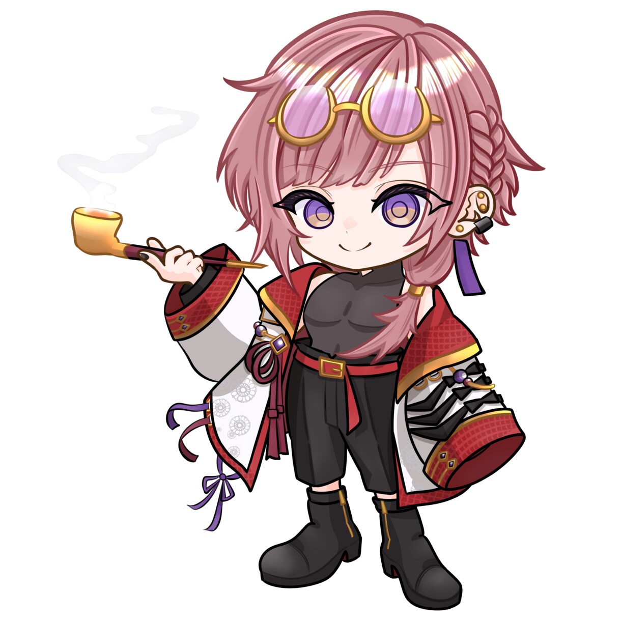 商用利用可！衣装も魅せるミニキャラを描きます ライバー活動をお手伝い！リッチな仕上がりのデフォルメイラスト イメージ8
