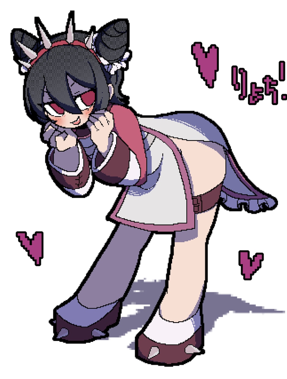 絵柄②最短5時間!ドット立ち絵描きます ゲームやTRPGに使うのがオススメです! イメージ1