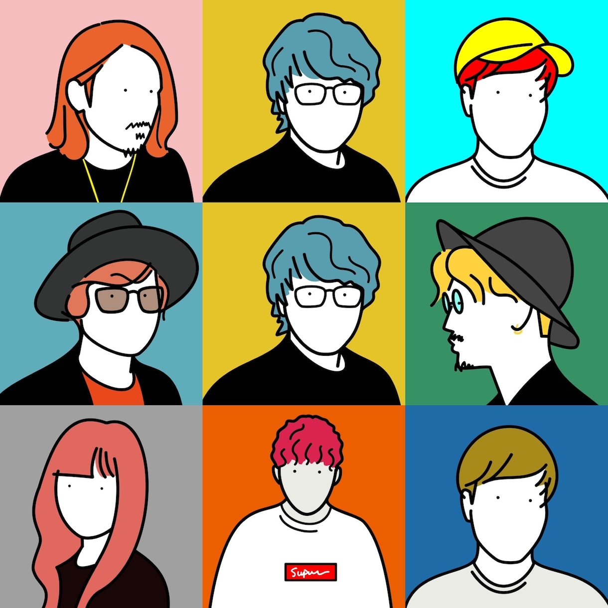SNS用イラストアイコンを作成致します twitterのゲーム垢等でお使いいただけます！ イメージ5