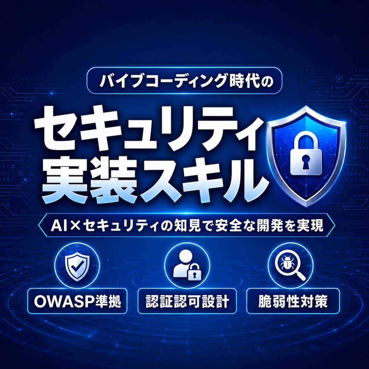 Claude Codeのセキュリティ不安解消します OWASP+AI生成コード特有リスク+CI/CD監査まで網羅 イメージ1