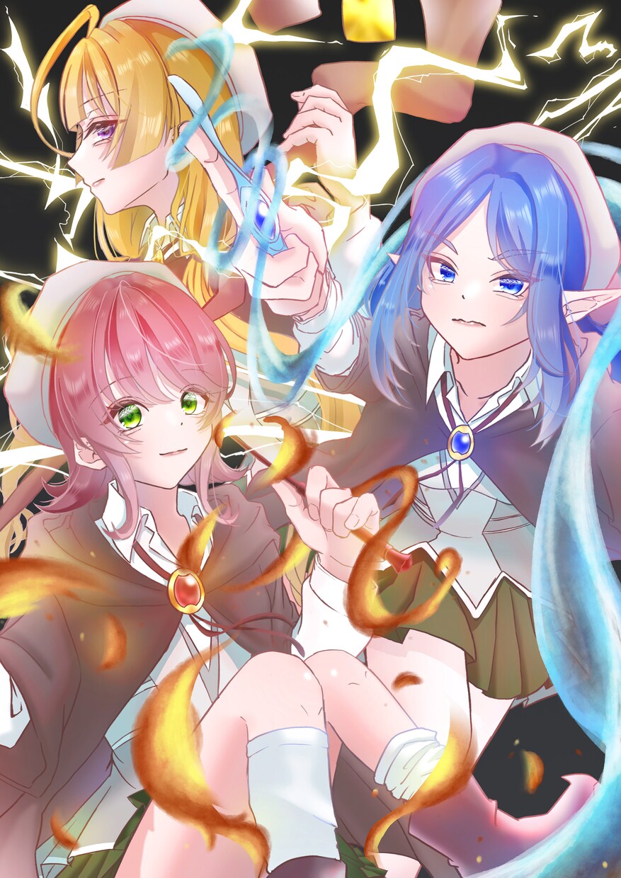 キラキラなイラスト描きます 商業利用可！イラスト差分対応！ イメージ9