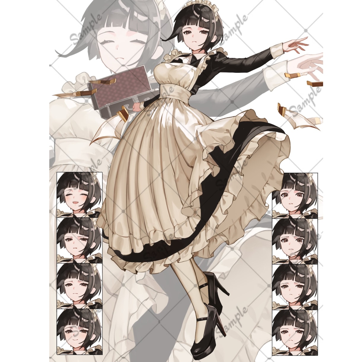 かっこいいキービジュやキャラデザなど描きます お好みのオリジナルキャラクターで描きます イメージ1