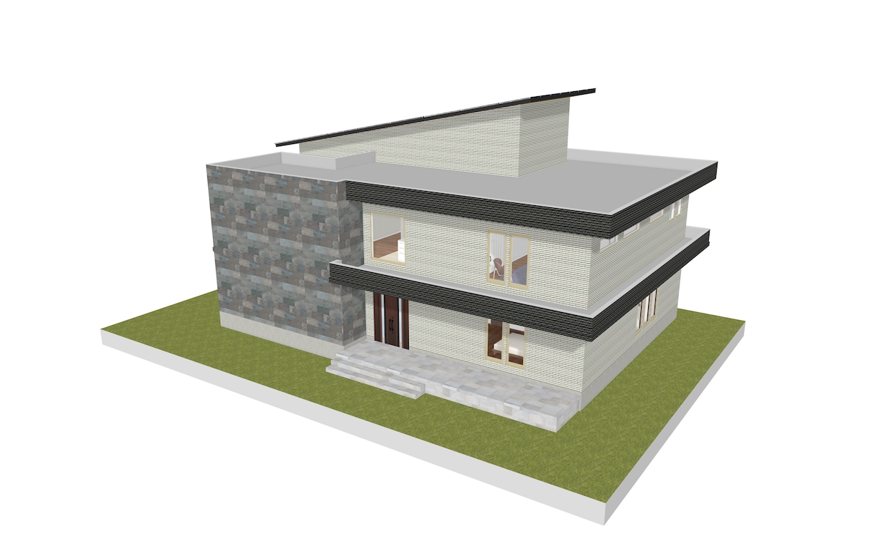 住宅一軒の外観～内観カットをお送りします ∼ウォークイン3Dパースでイメージを確実にしたい方へ∼ イメージ5
